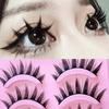 Mogugu - Set of 5 Pairs: Doll Eye Spiky False Eyelashes