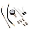 17pcs Cylinder Compression Tester Kit 0‑300PSI Engine Uvinersal Cylinder Pressure Detection Digital Gauge