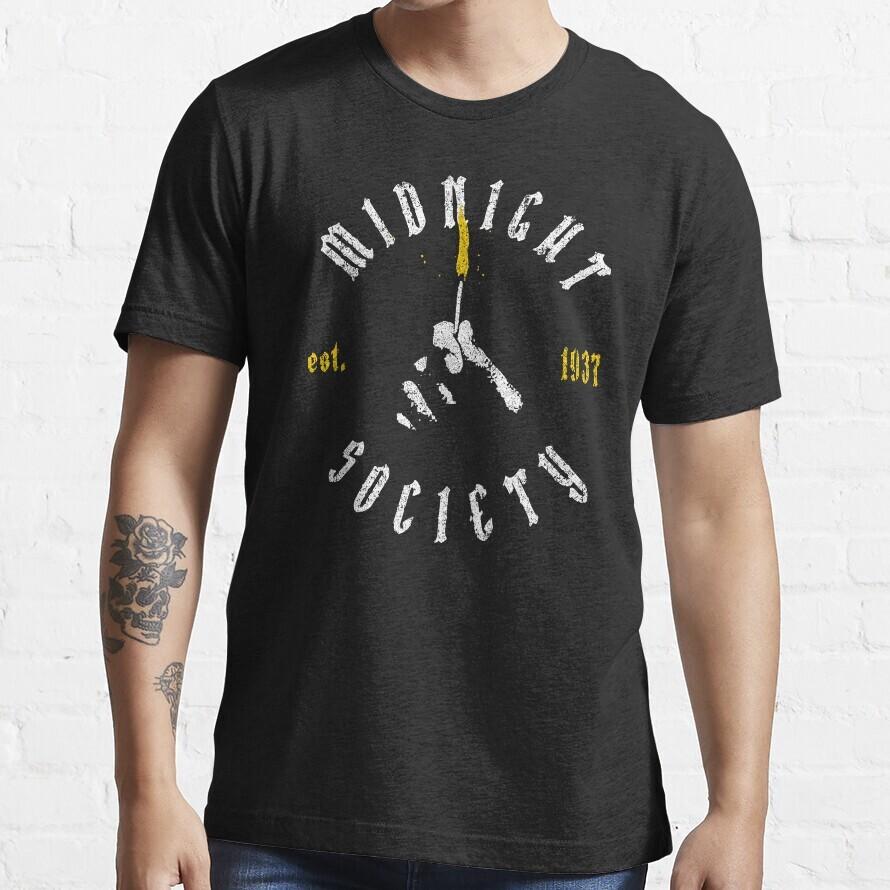 Cotton T-Shirt Midnight Society Est. 1937 Are You Afraid Of The Dark Unisex T-Shirt XXXL