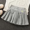 Neue All-Match-Plissee-Culottes für Mädchen, mittlerer und kleiner Sommerrock für Kinder mit Sicherheitsinnenhose, Röcke für Schüleruniformen