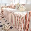 Nordic Sofa Throw Blanket Universal Knitted Sofa Cover with Tassels Ins Style Outdoor Picnic Blankets Tapestry for Bed