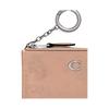 Coach Skinny Id Case 11 Logo Zipper Closure Crossgrain Leather Card Holder Women Accessories Silver Light-Yellow CH810-LHWFT