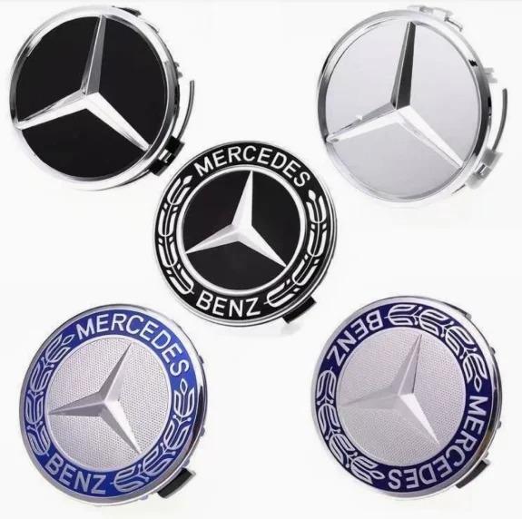 4Pcs -75mm Car Wheel Center Logo Hub Cap For Mercedes Benz AMG C207 C218 A207 C117 CLA CLS E Class W212 S212 X166 W176 W205AA JF1