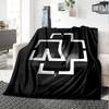 1 Stück Rammstein Musikvideo Teaser Flanelldecke für Super Weiche Niedliche Komfortdecke für Reisebettwäsche Couch Sofa Decke Y7302