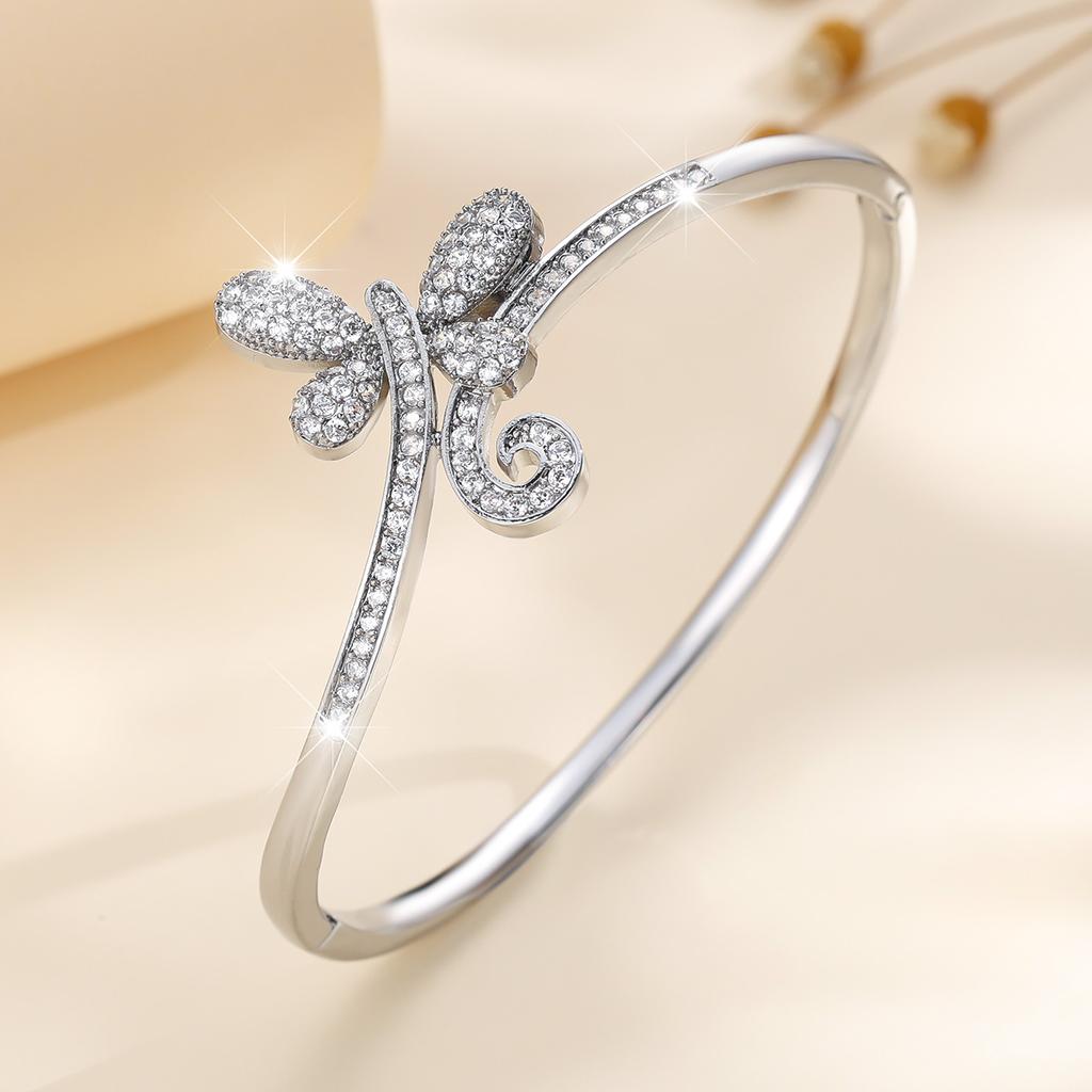 Ins Style Fashion Trend Exquisite Butterfly Shape Set Ladies Bracelet