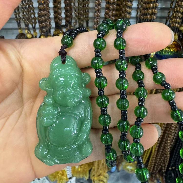 Drache Verwandelt Fisch Buddha Halskette: Reichtum & Schutz