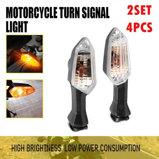 4x Rear Turn Signal Indicators Lights Pair For Kawasaki Ninja 300 650 1000 ER-6F