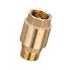 652F Industrial 6 Inch Thickened Brass Check Valves Easy Threaded Connection For Secure Fluid Control Air and Liquid Systems