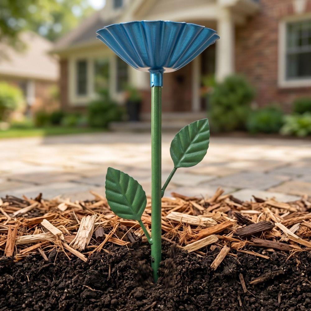 Garden Stake Bee Butterfly Water Dispenser Outdoor Bee Watering Station Insect Drinking Cup Farm