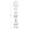 3D Mirror Wall Stickers English Letters Home Family Self-Adhesive DIY Acrylic Decals For Living Room Home Room Decoration