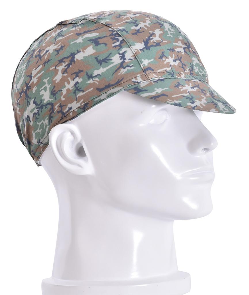 TARO WORKS Cycling Inner Stretchy Beanie Camouflage Cap, Spring, Autumn, Winter, Stretch, Moisture-Wicking, Quick-Drying, Cap,