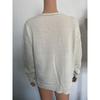 Ladies, Sweater, V-neck, Long Sleeved, Loose Fitting, Knitted Sweater, Base Coat, Top Coat