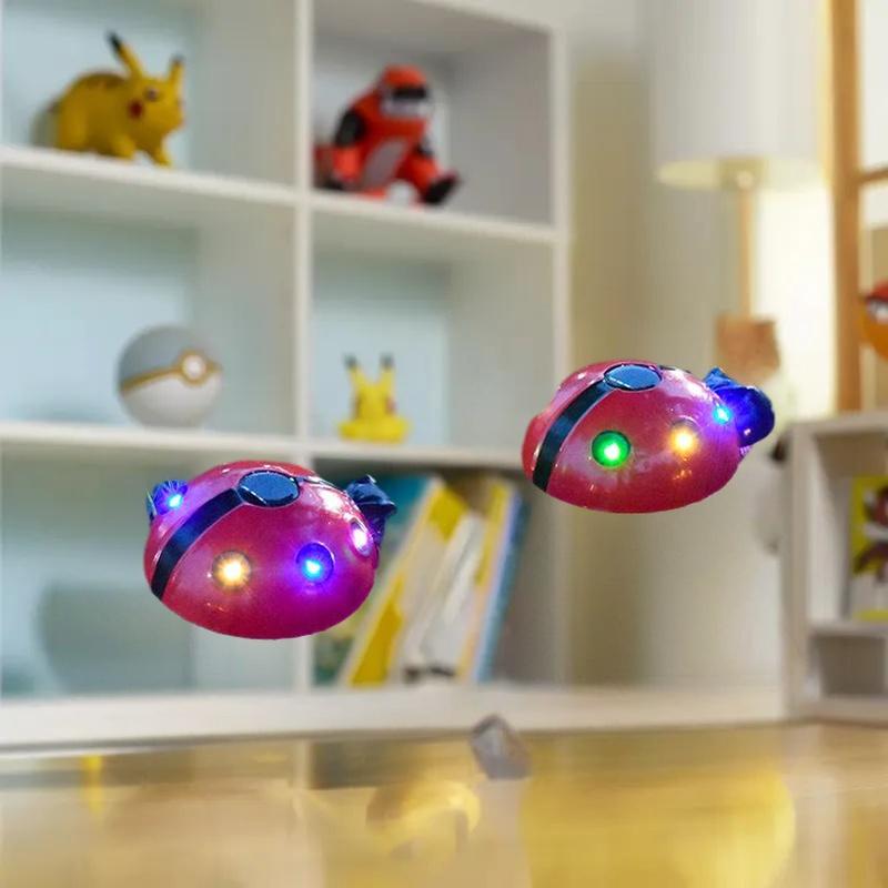 Solar Ladybug Light Outdoor Waterproof LED Garden Decor Wall Hanging Lawn Lighting For Yard Patio Statue