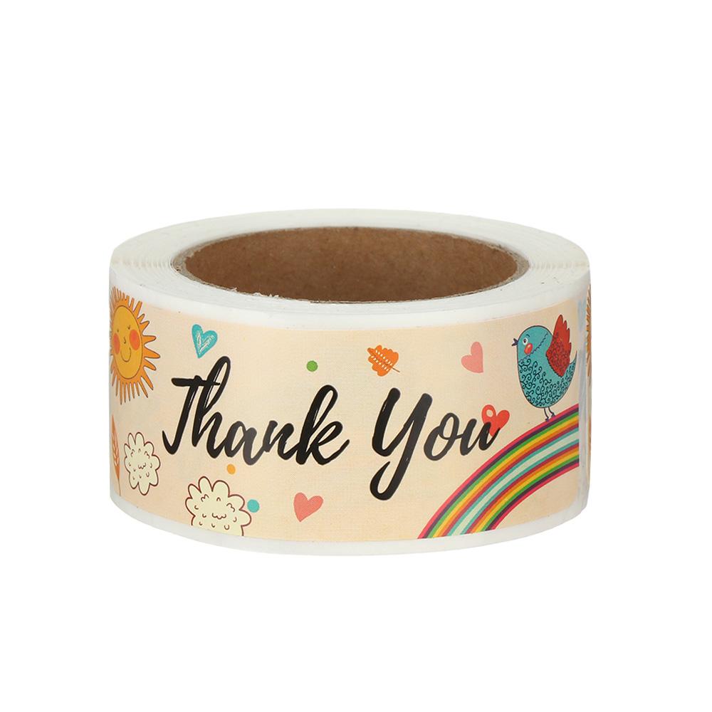 120PCS Thank You For Your Orders Stickers Sealing Labels Small Business Packaging Decals Gifts Wrapping Party Crafts Supplies