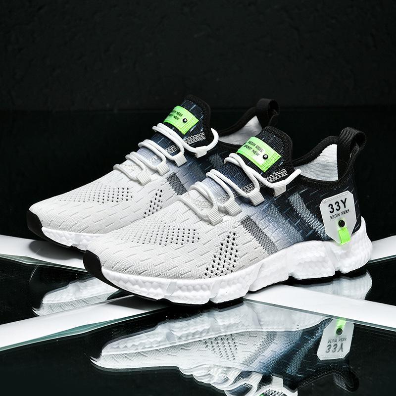 Summer 22 new mesh breathable sports running popcorn leisure gradual change leisure 36