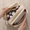 Handheld Makeup Bag Toiletry Bag Portable Travel Waterproof Wash Bag Large Capacity Double-layer Cosmetics Storage Bag Handbag