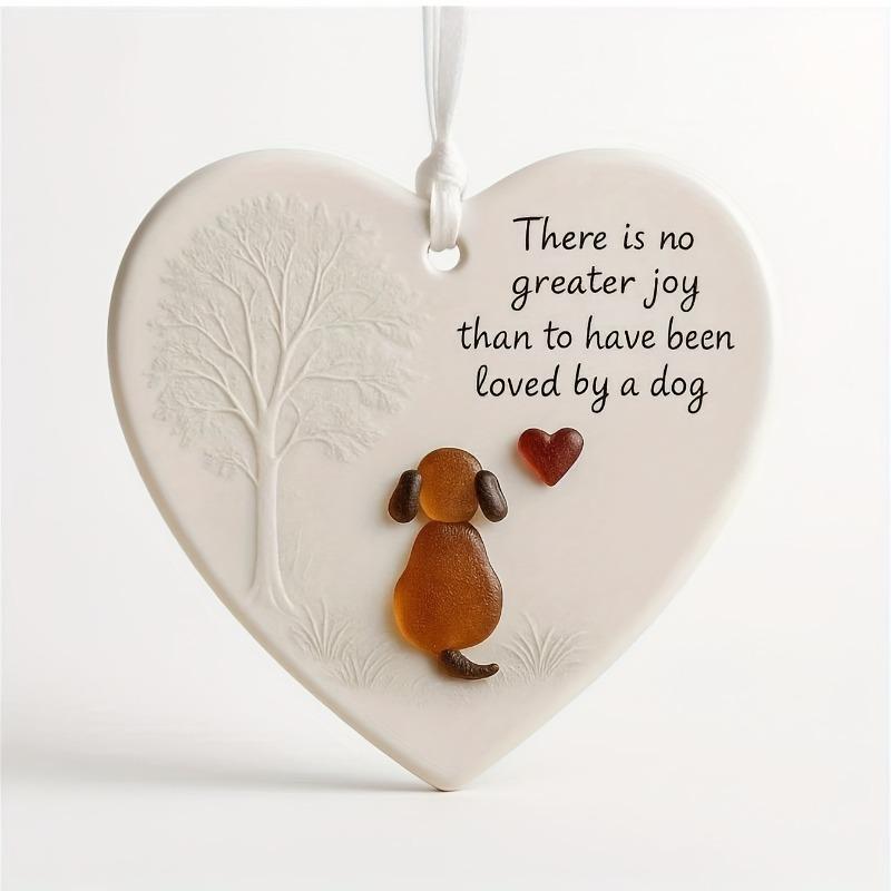 

Heart-shaped Friendship ornaments, pendants, friends friendship gifts, handmade sea glass artworks