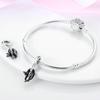 Elegant Black Cat Pendants copper Plated Bead Charms Compatible With Authentic Charm Bead Charms Bracelets Jewellery Diy Fine Gifts Ideal For Women