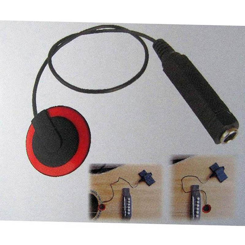 Captador de microfone de contato piezo para guitarra, violino, banjo, bandolim, ukulele