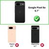 Screen Protector - Phonillico - Google Pixel 8a - 2 Pack - Tempered Glass - Scratch Resistant