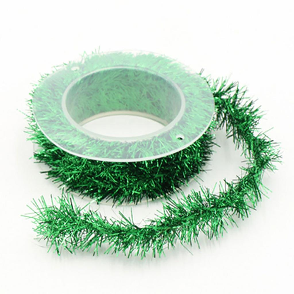 Weihnachtsfarbe Dekoratives Band Geschenkbox Verpackungsband Girlandenband