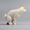 JXK MMOS X Shiba Inu Funny Shiba Inu Highly Durable and Garden Gift Pooping, Statue, High-Precision Resin, Accessory,