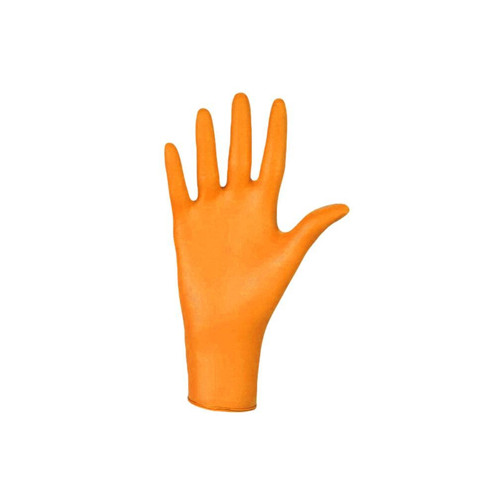 Mercator Nitrylex Orange Nitrile Gloves 100 Pieces