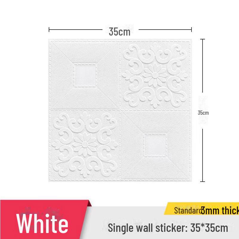 

3D самоклеящиеся наклейки на кирпичную стену, XPE пена, 35x38,5 см, декоративные обои Single Piece