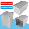 Silver Shielding Box Tool Enclosure Case Electronic Project Box Power Case Circuit Board Shell