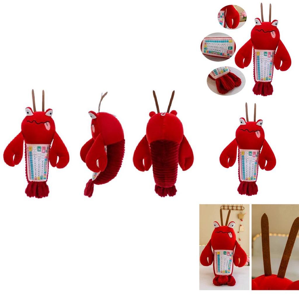 Keyboard Warrior Plüschtier Roter Hummer Stofftier Für Kinder Und Erwachsene
