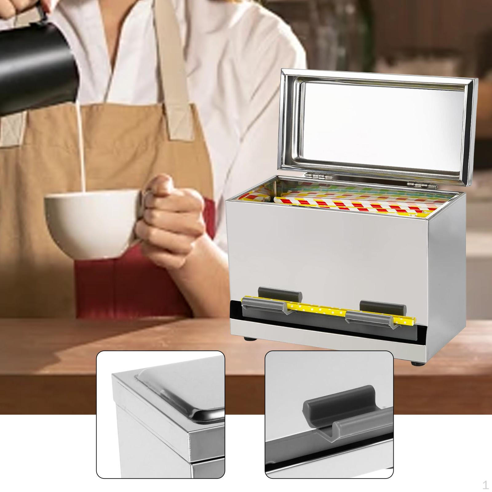 

Диспенсер для палочек для еды Подставка для ручек для питья Портативный контейнер для кофейни бара дома