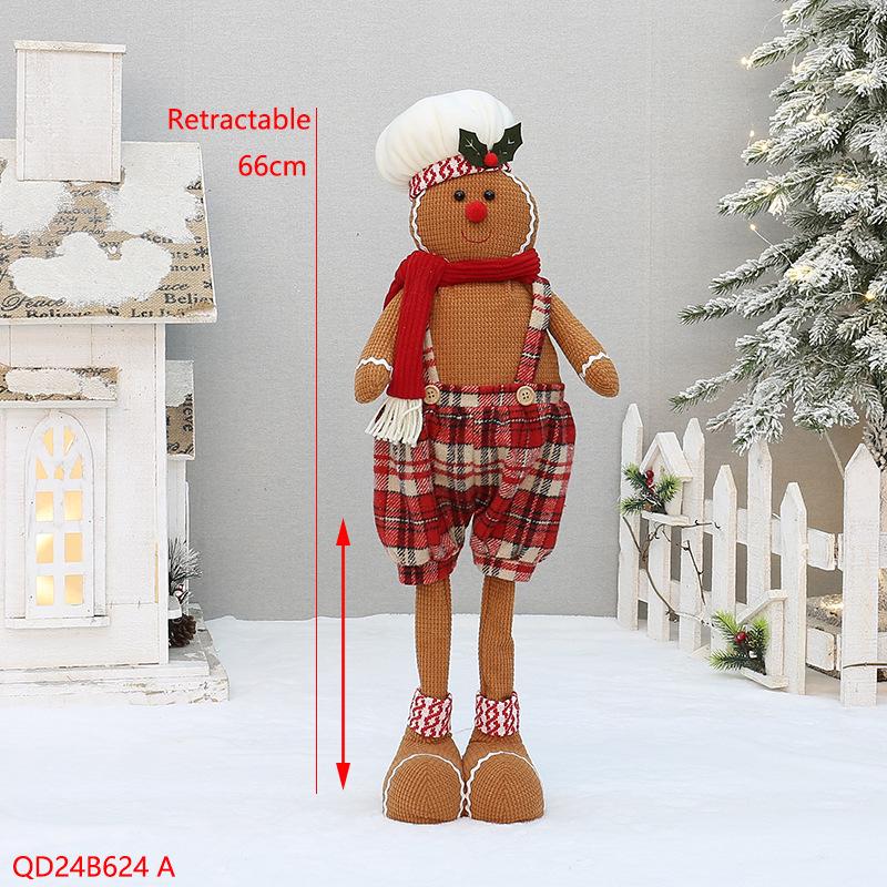 Christmas Gingerbread Man Doll - Festive Decor & Gift for Children