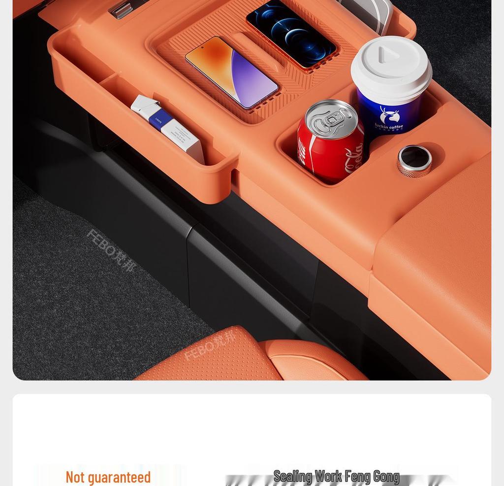 Fangchengbao Titanium 7 Compatible Wireless Charging Silicone Cup Holder & Console Protection Pad