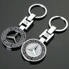 XUV2  1PCS High Quality Metal Car Logo Keychain For Mercedes Benz AMG W205 C300 W203 W206 W169 W176 LKYSH-BECHI Interior Mouldings