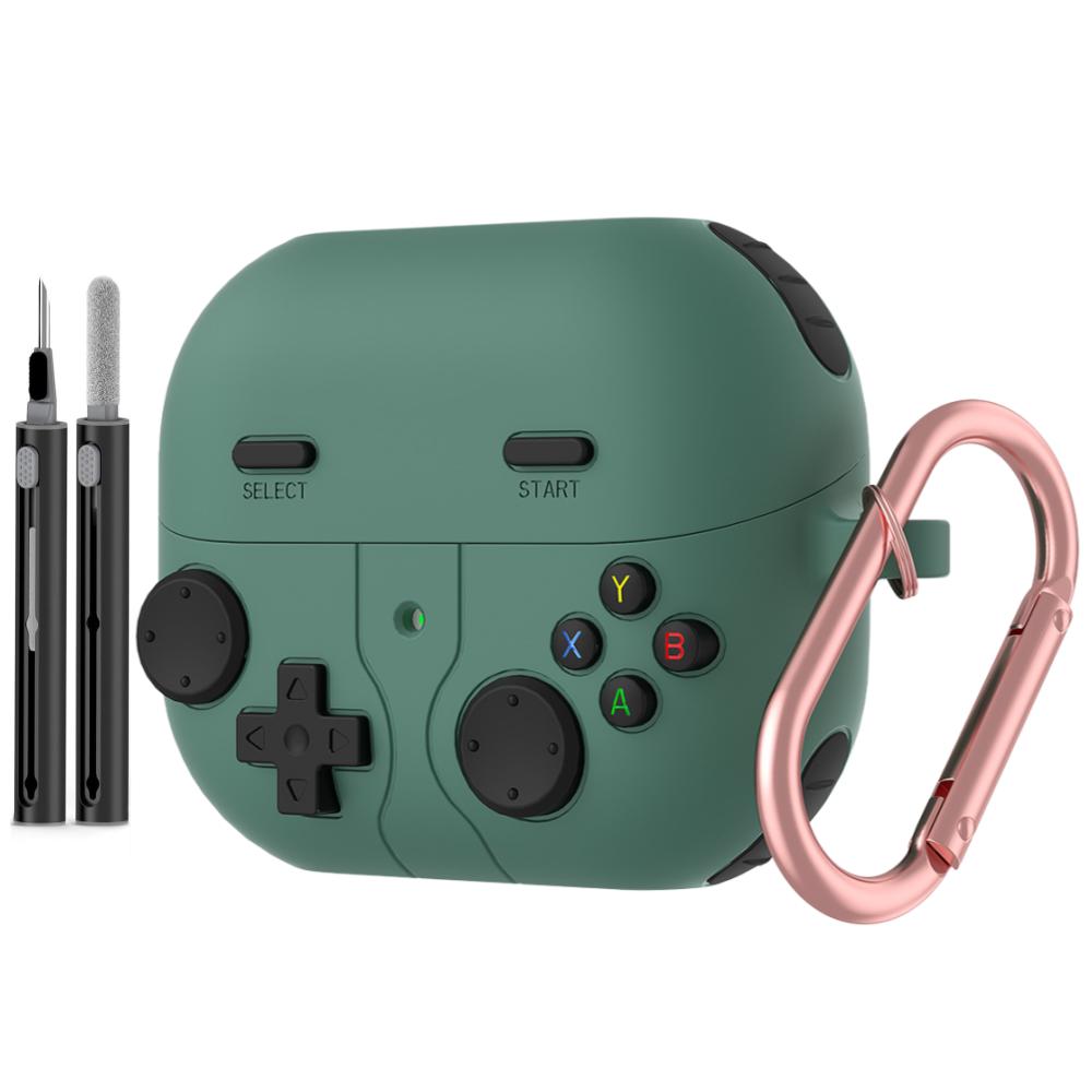 for New Galaxy Buds3 FE (2025) Case Cover Shockproof For Galaxy Buds 3 FE Protective Hard Cover Shell with Keychain&Cleaning kit