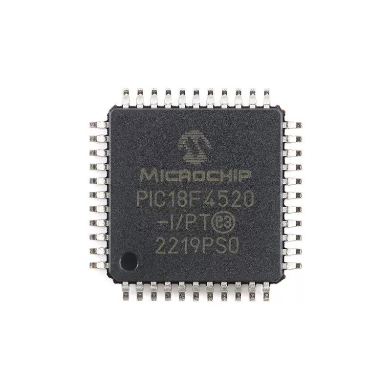 PIC18F4520-I/PT TQFP-44 44-Pin Flash Microcontroller Chip