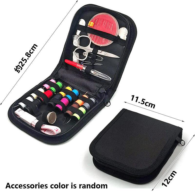 Portable Needle and Thread Set for Home and College: Compact Handbag for Hand Sewing, Mending, and Organizing