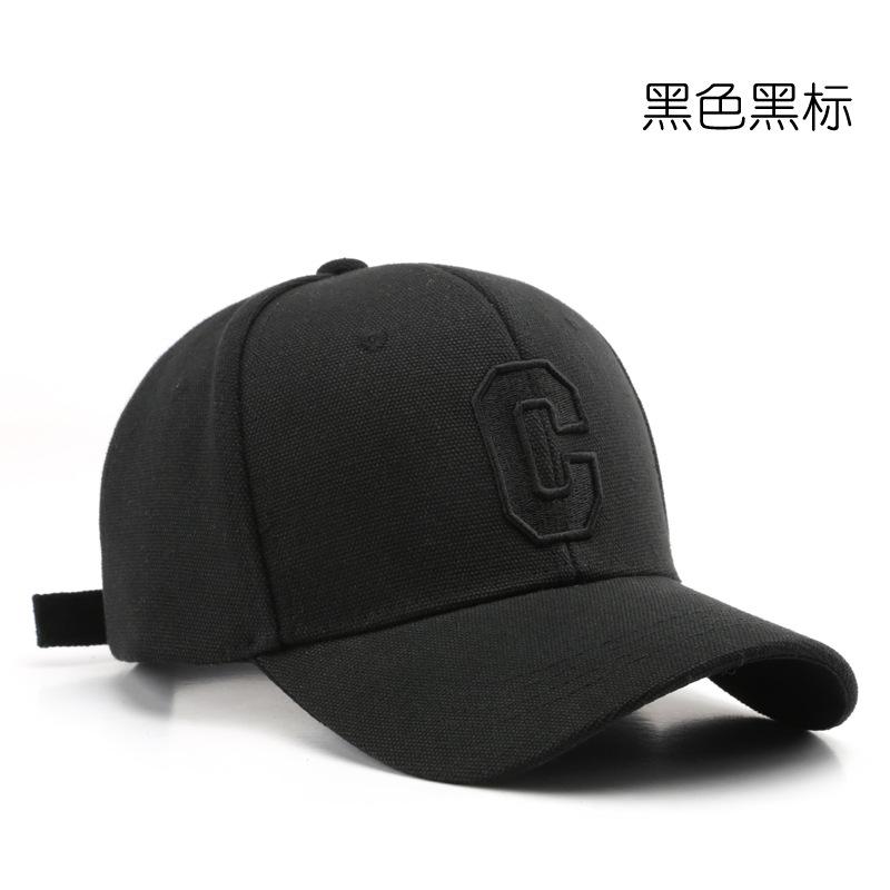 

Шляпа Весна и Осень Вышивка Буквы C Кепка Уличная Спортивная Дорожная Солнцезащитная Бейсболка