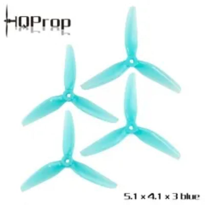 10 pairs HQProp 5.1X4.1X3 (2CW+2CCW)-3-Blade PC Propelle for RC FPV Racing Freestyle 5inch Drones Replacement DIY Parts