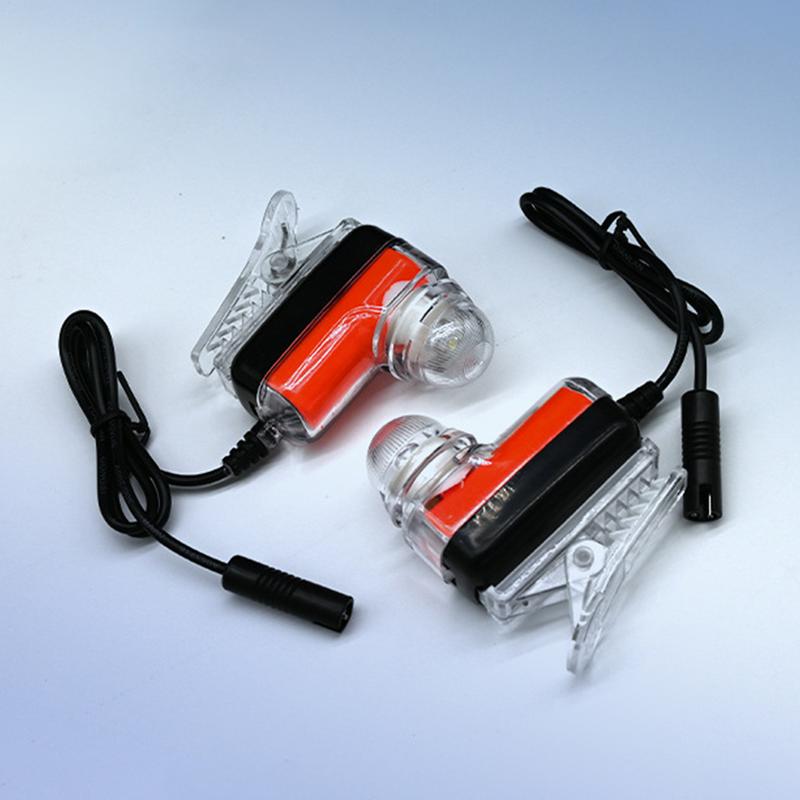 Life Jacket Strobe Light Swim Vest Flashing Light Portable Lifebuoy Warning Lamp For Swimming Beach Marine Position Indicator