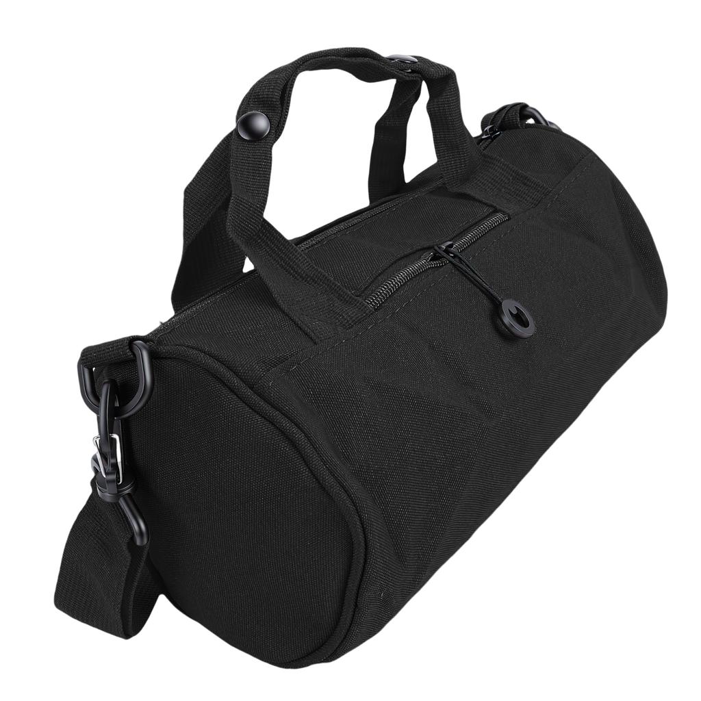 Small Gym Bag Stylish Water Proof Oxford Cloth Overnight Travel Bag for Outdoor Activity Business Trip Black