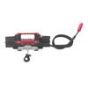 RC Winch Aluminum Alloy Electric Dual Motor Simulated Winch for   SCX10 90046 D90 1Celsius10 RC Car 6 to 8V