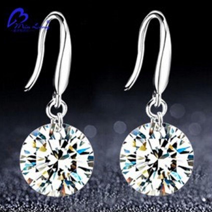 South Korea Dongdaemun S925 Silver Zircon Earrings – Cute, Best-Selling Accessories for Women