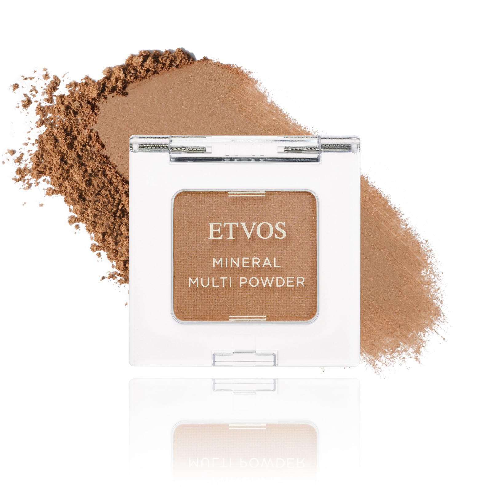 

ETVOS Mineral Multi-Powder #Pale Camel (3-in-1 Multi-Purpose Mini Powder for Eyeshadow, Cheek, and Lip, Touch-Up, Soap-Removing)
