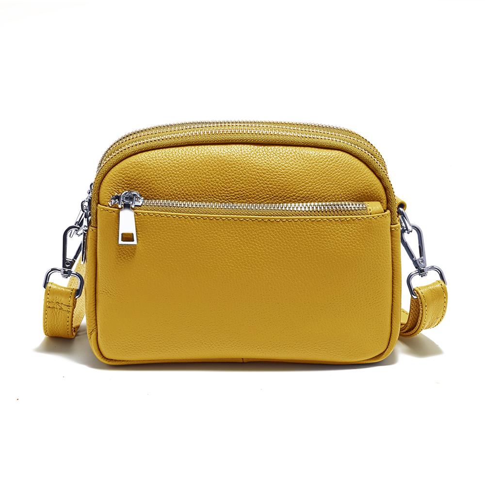 

Новая модная женская сумка через плечо Zency жёлтый