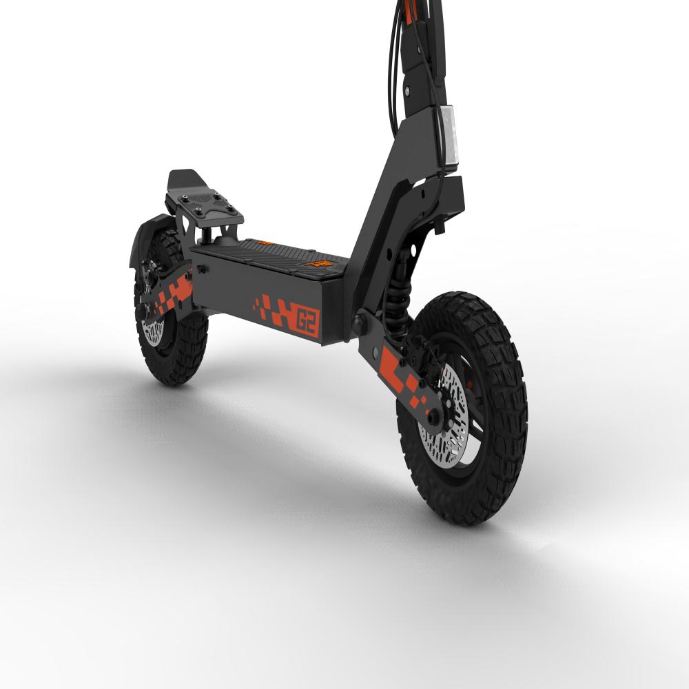 KuKirin G2 800W 48V 15AH Electric Scooter Max Speed 45-50km/h 10 Inch Off-Road Tyres Lcd Display Range 55-60km Foldable Escooter- NO ABE.