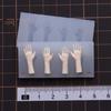 Safe Palms Silicone Mould Easy to Wash for Resin Clay Crafting Home Decoration and Fun