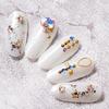 Nail Art Rivet Glossy Eye-catching Metal Nail Art Rivets Manicure Decoration for Party