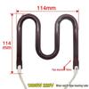 Universal M-Type Carbon Fiber Heating Element for Electric Heaters and Roasters