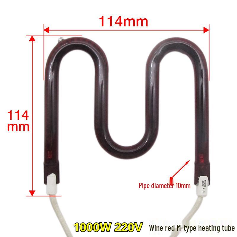 Universal M-Type Carbon Fiber Heating Element for Electric Heaters and Roasters